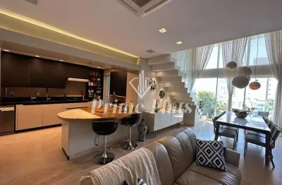 Apartamento disponível para locação no condomínio nova york penthouses, com 210m², 3 dormitórios e 3 vagas