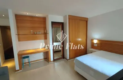 Flat disponível para locação no mercure vila olimpia, com 25m², 1 dormitório e 1 vaga