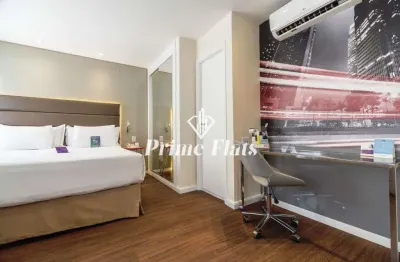 Flat disponível para venda no mercure vila olimpia, com 25m², 1 dormitório e 1 vaga de garagem