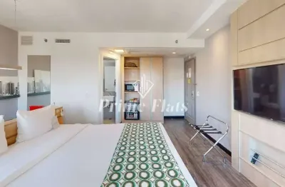 Flat disponível para venda no mercure são paulo pinheiros hotel, com 28m², 1 dormitório e 1 vaga de garagem
