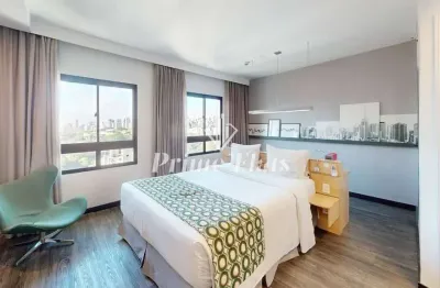 Flat disponível para venda no mercure são paulo pinheiros hotel, com 28m², 1 dormitório e 1 vaga de garagem