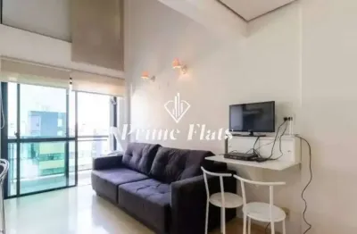 Flat disponível para venda no international duplex residence em moema, com 42m², 1 dormitório e 1 vaga de garagem