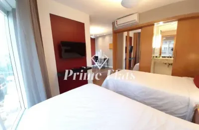 Flat disponível para venda no edifício stella vega na paraíso, com 31m², 1 dormitório e 1 vaga de garagem