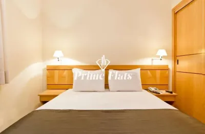 Flat disponível para venda no hotel hampton park no jardim paulista, com 31m², 1 dormitório e 1 vaga