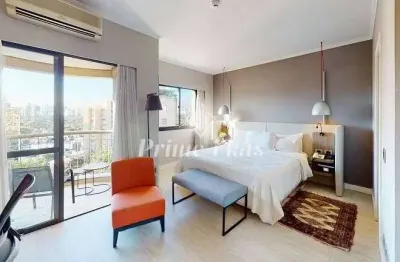 Flat disponível para locação no clarion faria lima no jardim europa, com 27m², 1 dormitório e 1 vaga