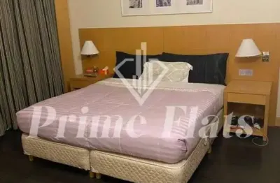 Flat disponível para locação no innside são paulo itaim, com 27m², 1 dormitório e 1 vaga de garagem