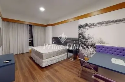 Flat disponível para locação no wyndham garden convention nortel, com 33m², 1 dormitório e 1 vaga