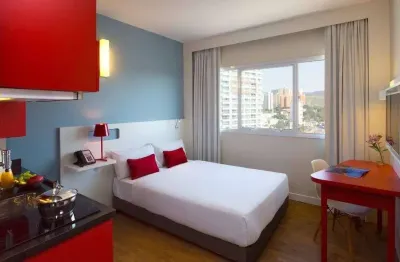 Flat disponível para venda no mercure jundiai, com 22m², 1 dormitório e 1 vaga de garagem