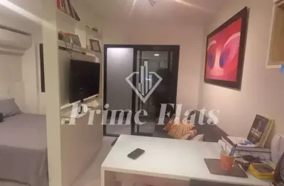 Flat disponível para venda no condomínio is moema, com 26m² e 1 dormitório