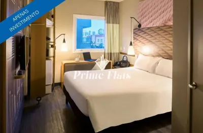 Flat disponível para venda no íbis são paulo tatuapé, com 17m², 1 dormitório e 1 vaga