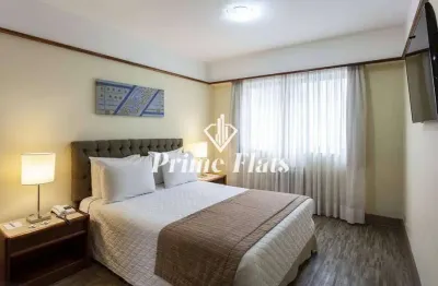 Flat disponível para venda no la residence itaim by manager, com 42m², 1 dormitório e 1 vaga