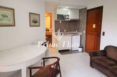 Flat disponível para venda no morumbi residence, com 34m², 1 dormitório e 1 vaga