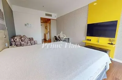 Flat disponível para locação no wyndham garden convention nortel, com 35m², 1 dormitório e 1 vaga de garagem