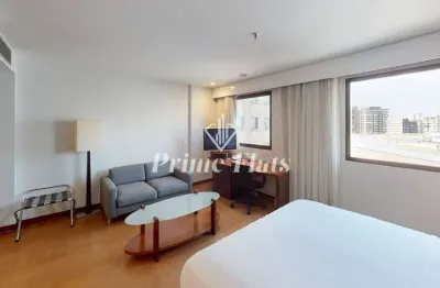 Flat disponível para locação no wyndham ibirapuera, com 27m², 1 dormitório e 1 vaga