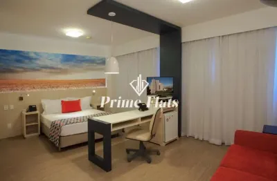 Flat disponível para venda no comfort suites alphaville com 30m², 1 dormitório e 1 vaga de garagem
