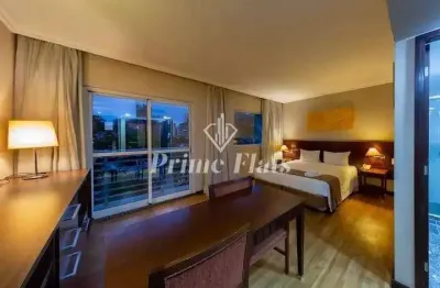 Flat disponível para venda no blue tree premium verbo divino, com 34m², 1 dormitório e 1 vaga