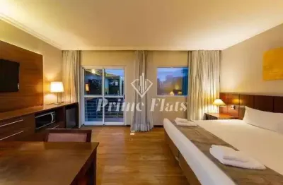 Flat disponível para venda no blue tree premium verbo divino, com 34m², 1 dormitório e 1 vaga