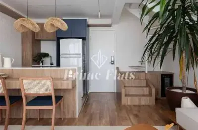 Flat disponível para venda no condomínio edifício urbano duplex na vila nova conceição, com 50m², 1 dormitório e 1 vaga de garagem
