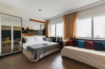 Flat disponível para venda no mercure são paulo bela vista, com 28m², 1 dormitório e 1 vaga de garagem