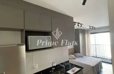 Flat disponível para locação no edifício go campo belo no brooklin, com 25m² e 1 dormitório