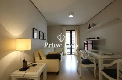 Flat disponível para locação no condomínio tiffany residence, com 45m², 1 dormitório e 1 vaga de garagem