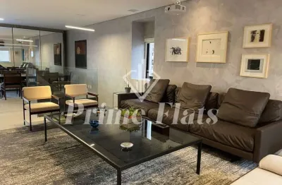 Flat disponível para locação no la residence itaim by manager, com 260m², 3 dormitório e 2 vagas de garagem