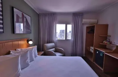 Flat disponível para venda no transamerica executive nova paulista, com 23m², 1 dormitório e 1 vaga de garagem