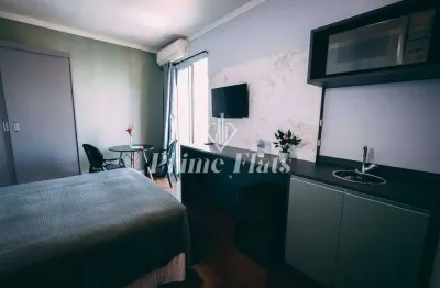 Flat disponível para locação no comfort ibirapuera, com 26m², 1 dormitório e 1 vaga de garagem