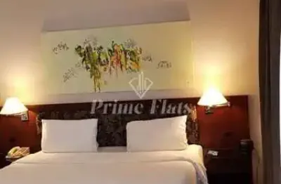 Flat disponível para locação no doubletree by hilton sao paulo itaim, com 28m², 1 dormitório e 1 vaga de garagem