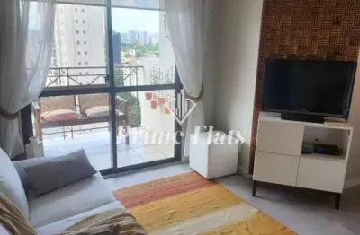 Flat disponível para locação no Quality Suítes Long Stay Vila Olímpia, com 52m², 2 dormitórios e 1 vaga de garagem