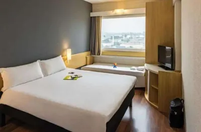 Flat disponível para venda no hotel íbis tamboré, com 19m², 1 dormitório e 1 vaga