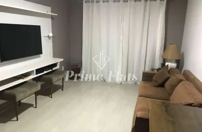Flat disponível para locação no l'hermitage flat, com 58m², 1 dormitório e 1 vaga