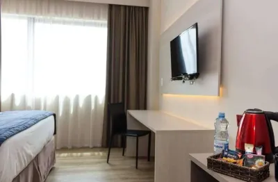 Flat disponível para venda no hotel contemporaneo, com 22,75m², 1 dormitório e 1 vaga