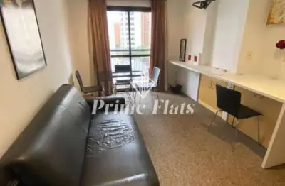 Flat disponível para locação no mercure sp moema hotel, com 35m², 1 dormitório e 1 vaga