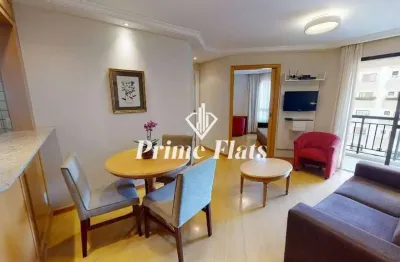 Flat disponível para venda no estanconfor moema, com 57m², 2 dormitórios e 1 vaga