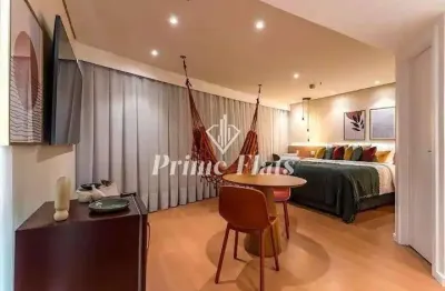 Flat disponível para venda no radisson vila olímpia, com 28m², 1 dormitório e 1 vaga de garagem
