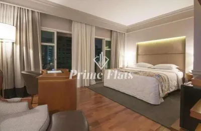 Flat disponível para venda no gran estanplaza berrini, com 34m², 1 dormitório e 1 vaga