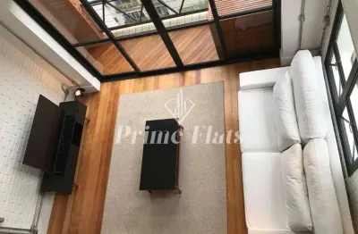 Flat disponível para venda no condomínio edifício loft são paulo ii, com 75m², 1 dormitório e 2 vagas