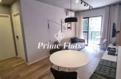 Flat disponível para locação no condominio edificio flat london residence service no jardim paulista, com 42m², 1 dormitório e 1 vaga