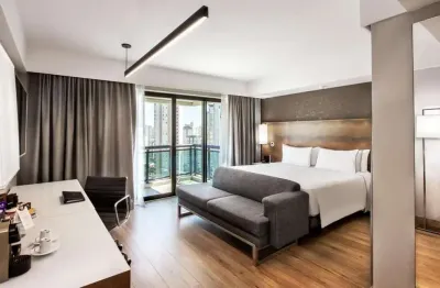 Flat disponível para venda no meliá ibirapuera, com 26m², 1 dormitório e 1 vaga