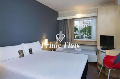Flat disponível para venda no hotel ibis campinas, com 18m², 1 dormitório e 1 vaga