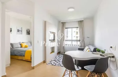 Flat disponível para venda no mercure são paulo pinheiros hotel, com 28m², 1 dormitório e 1 vaga