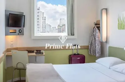 Flat disponível para venda no Ibis Budget Jardins, com 12m², 1 dormitório e 1 vaga de garagem