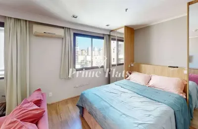 Flat disponível para locação no hotel slaviero essential são paulo ibirapuera, com 35m², 1 dormitório e 1 vaga