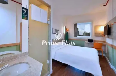 Flat disponível para venda íbis budget campinas aquidaban, com 14,34m², 1 dormitório e 1 vaga