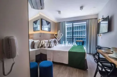 Flat disponível para venda no setin downtown são luís, com 20m² e 1 dormitório