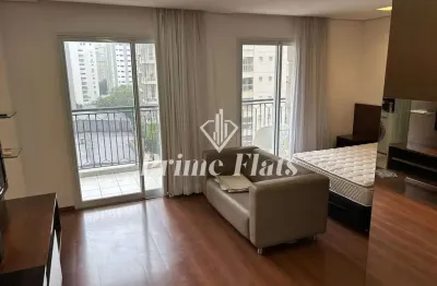 Flat disponível para locação no condomínio edifício diogo home boutique na vila nova conceição, com 48m², 1 dormitório e 1 vaga