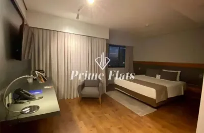 Flat disponível para venda no hotel slaviero essential moema, com 26m², 1 dormitório e 1 vaga