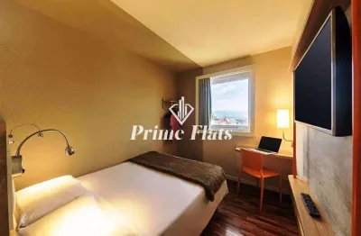 Flat disponível para venda no ibis budget sp centro são joão, com 1 dormitório e 1 vaga