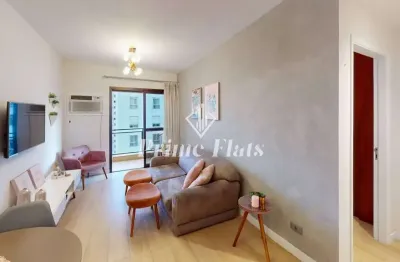 Flat disponível para venda no flat london residence service no jardim paulista, com 42m², 1 dormitório e 1 vaga de garagem